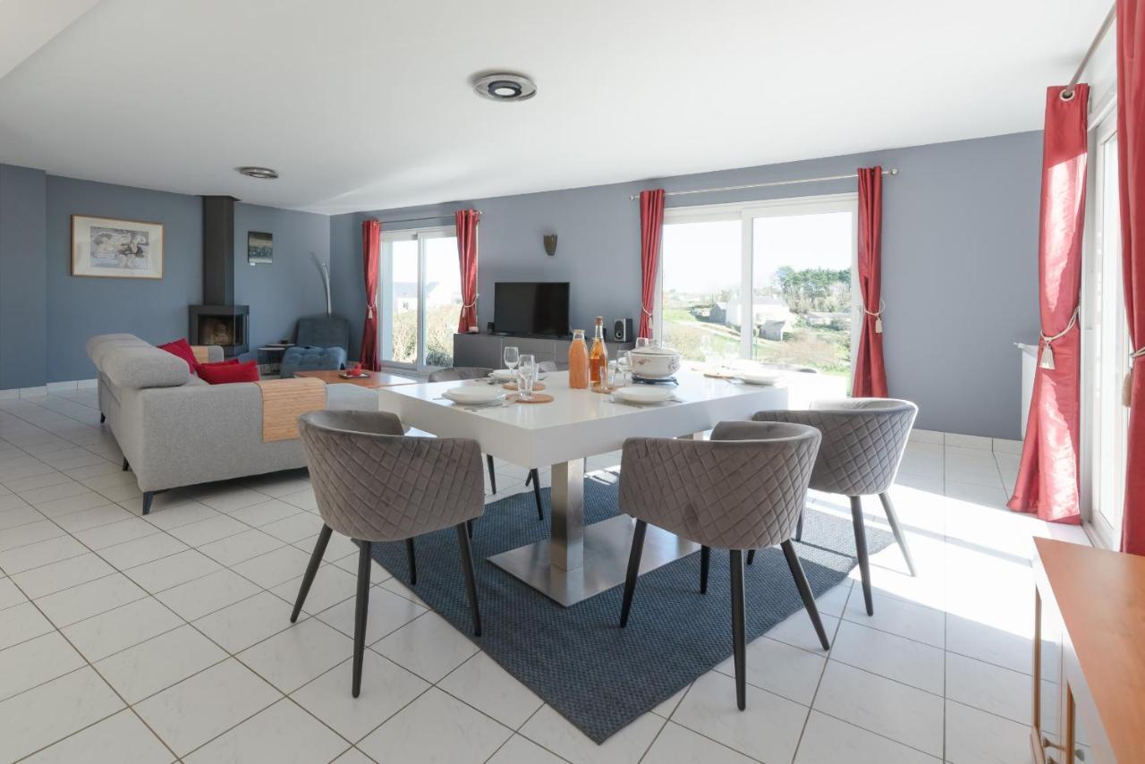 Saint-Pabu  Penn Ar Roz - Grande Maison Familiale Proche Mer מראה חיצוני תמונה